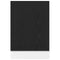 vidaXL Dishwasher Panel Lyon Black Oak 45x1.5x67 cm Engineered Wood