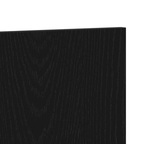 vidaXL Headboard Black oak 120 x 1,5 x 80 cm Engineered Wood