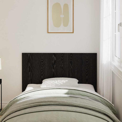 vidaXL Headboard Black oak 120 x 1,5 x 80 cm Engineered Wood