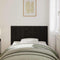 vidaXL Headboard Black oak 120 x 1,5 x 80 cm Engineered Wood