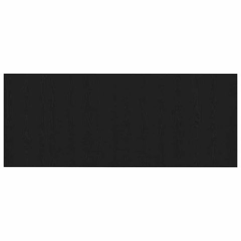 vidaXL Headboard Black oak 200 x 1,5 x 80 cm Engineered wood