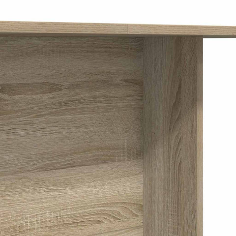 vidaXL Dining Table Sonoma oak 110 x 60 x 75 cm Engineered wood