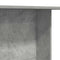 vidaXL Dining Table Concrete grey 110 x 60 x 75 cm Engineered wood