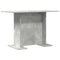 vidaXL Dining Table Concrete grey 110 x 60 x 75 cm Engineered wood