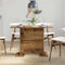 vidaXL Dining Table Old wood 110 x 60 x 75 cm Engineered wood