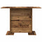 vidaXL Dining Table Old wood 110 x 60 x 75 cm Engineered wood