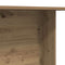 vidaXL Dining Table Artisan oak 110 x 60 x 75 cm Engineered wood
