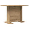 vidaXL Dining Table Artisan oak 110 x 60 x 75 cm Engineered wood