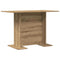 vidaXL Dining Table Artisan oak 110 x 60 x 75 cm Engineered wood