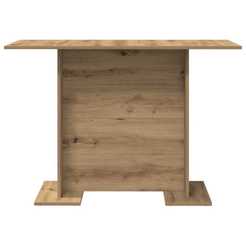 vidaXL Dining Table Artisan oak 110 x 60 x 75 cm Engineered wood