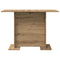 vidaXL Dining Table Artisan oak 110 x 60 x 75 cm Engineered wood