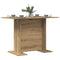 vidaXL Dining Table Artisan oak 110 x 60 x 75 cm Engineered wood