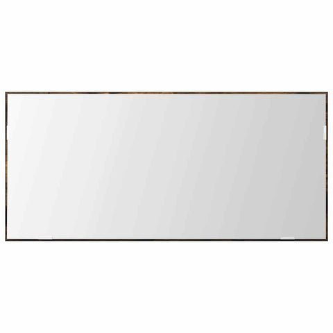 vidaXL Bathroom Mirror Brown 80 x 8.5 x 37 cm Engineered Wood