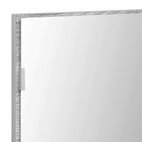 vidaXL Bathroom Mirror Wall-mounted High grey sonoma 80 x 8.5 x 37 cm