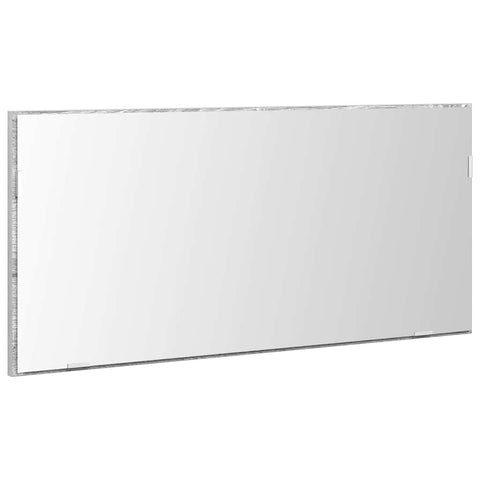 vidaXL Bathroom Mirror Wall-mounted High grey sonoma 80 x 8.5 x 37 cm