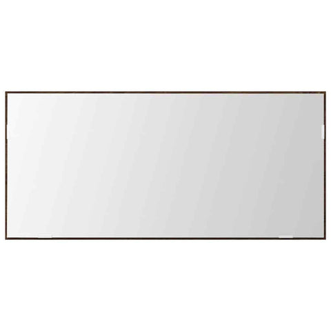 vidaXL Bathroom Mirror Brown oak 80 x 8.5 x 37 cm Engineered Wood