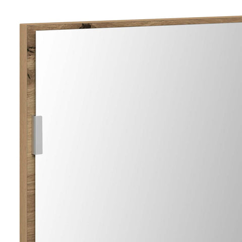 vidaXL Bathroom Mirror Artisan oak 80 x 8.5 x 37 cm Engineered Wood