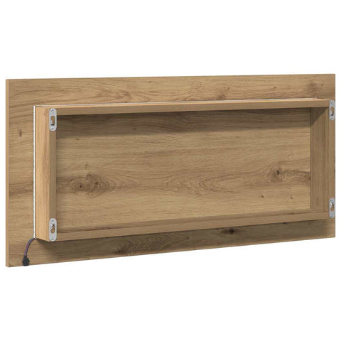vidaXL Bathroom Mirror Artisan oak 80 x 8.5 x 37 cm Engineered Wood