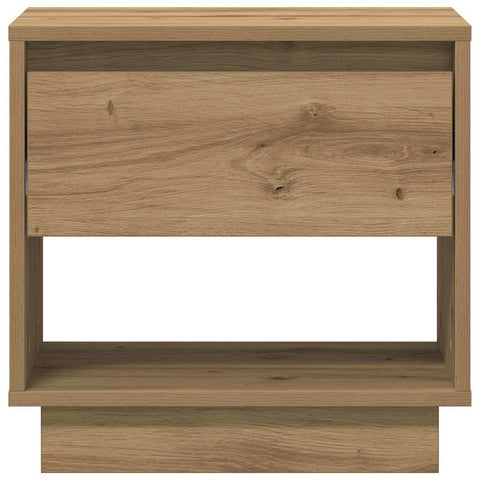 vidaXL Nightstand Artisan oak 45 x 34 x 44 cm Engineered wood