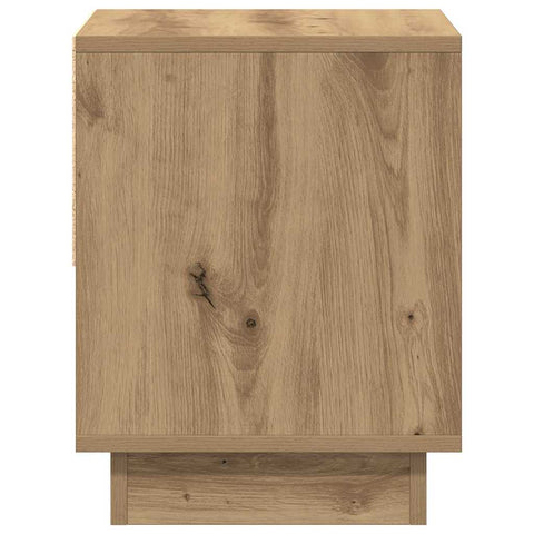 vidaXL Nightstand Artisan oak 45 x 34 x 44 cm Engineered wood