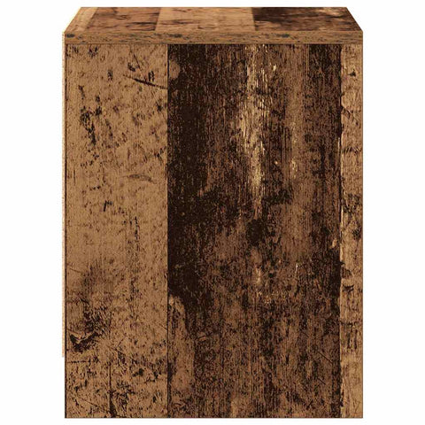 vidaXL Bedside Cabinet Old wood 45 x 34 x 44.5 cm Engineered wood