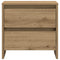 vidaXL Bedside Cabinet Artisan oak 45 x 34 x 44.5 cm Engineered wood