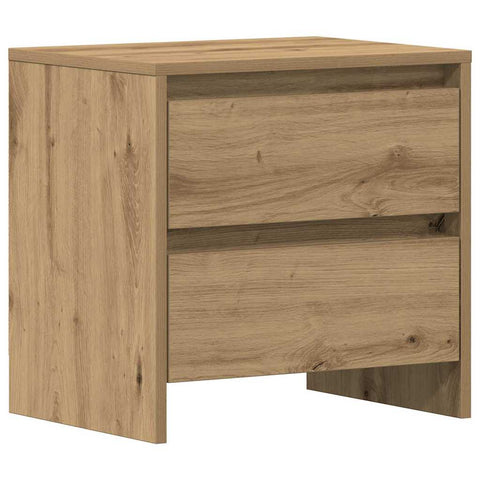 vidaXL Bedside Cabinet with Drawer 2 pcs Artisan oak 45 x 34 x 44.5 cm