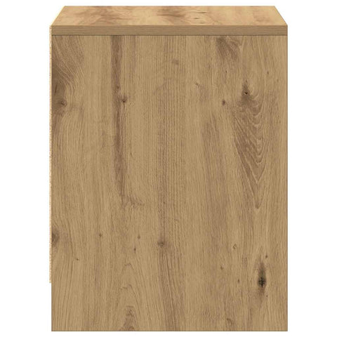 vidaXL Bedside Cabinet with Drawer 2 pcs Artisan oak 45 x 34 x 44.5 cm