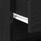 vidaXL Bedside Cabinet Black oak 45 x 34 x 44.5 cm Engineered wood