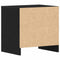 vidaXL Bedside Cabinet Black oak 45 x 34 x 44.5 cm Engineered wood