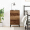 vidaXL Bedside Cabinet Old Wood 40 x 35 x 70 cm Engineered wood