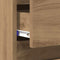 vidaXL Bedside Cabinet Artisan oak 40 x 35 x 70 cm Engineered wood