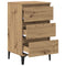 vidaXL Bedside Cabinet Artisan oak 40 x 35 x 70 cm Engineered wood