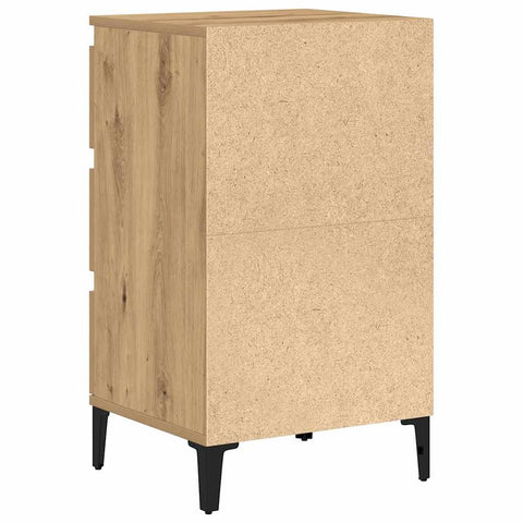 vidaXL Bedside Cabinet Artisan oak 40 x 35 x 70 cm Engineered wood