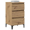 vidaXL Bedside Cabinet Artisan oak 40 x 35 x 70 cm Engineered wood