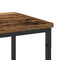 vidaXL Console Table with Shelf with Storage Old Wood 200 x 30 x 75 cm