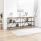 vidaXL Console Table with Shelf with Storage Old Wood 200 x 30 x 75 cm