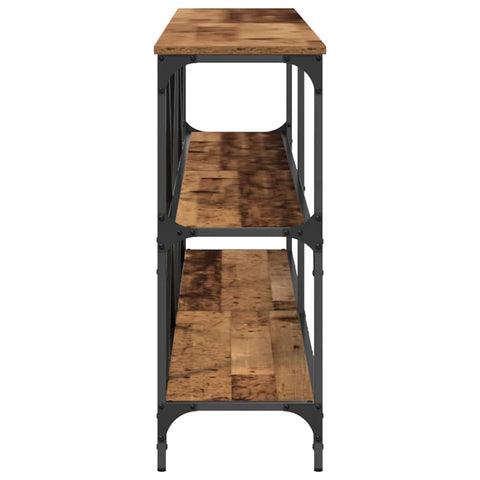 vidaXL Console Table with Shelf Other Old Wood 200 x 30 x 75 cm