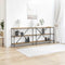 vidaXL Console Table with Shelf Artisan oak 200 x 30 x 75 cm