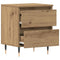 vidaXL Bedside Cabinet Artisan oak 40 x 35 x 50 cm Engineered wood