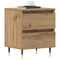 vidaXL Bedside Cabinet Artisan oak 40 x 35 x 50 cm Engineered wood