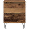 vidaXL Bedside Cabinet Old wood 40 x 35 x 50 cm Engineered wood