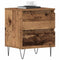 vidaXL Bedside Cabinet Old wood 40 x 35 x 50 cm Engineered wood