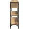 vidaXL Console Table with Drawer Artisan oak 100 x 25 x 75 cm