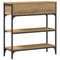 vidaXL Console Table with Drawer Artisan oak 72.5 x 25 x 75 cm