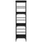 vidaXL Bookshelf Black oak 50x33x117.5cm EngineeredWood