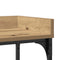 vidaXL Console Table with Shelf Artisan oak 100 x 30 x 80 cm
