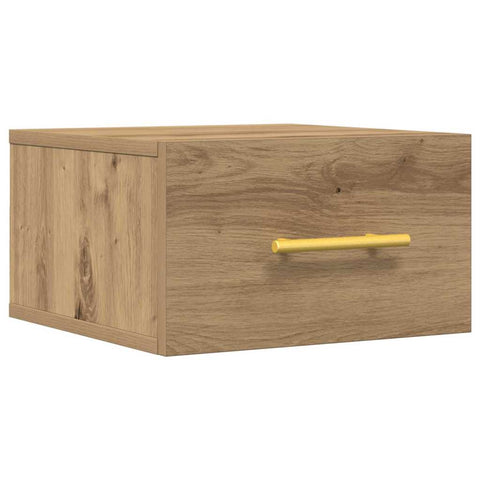 vidaXL Bedside Cabinet Artisan oak 35 x 35 x 20 cm Engineered Wood