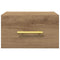 vidaXL Bedside Cabinet Artisan oak 35 x 35 x 20 cm Engineered Wood
