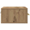vidaXL Bedside Cabinet Artisan oak 35 x 35 x 20 cm Engineered Wood